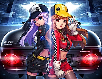 QQ飛車10周年慶典-小橘子全息AR舞蹈特效